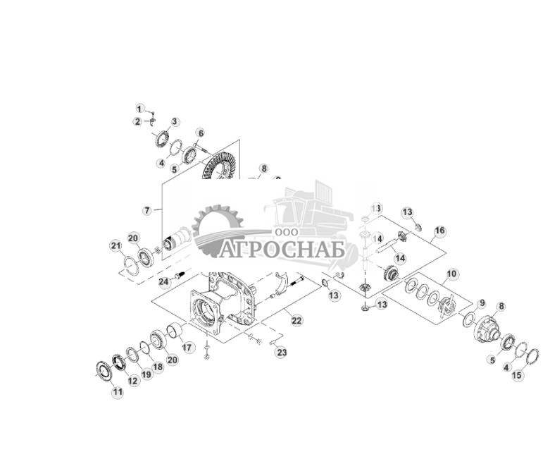 Дифференциал заднего моста для тяжелых условий эксплуатации, 4WD - ST867111 14.jpg